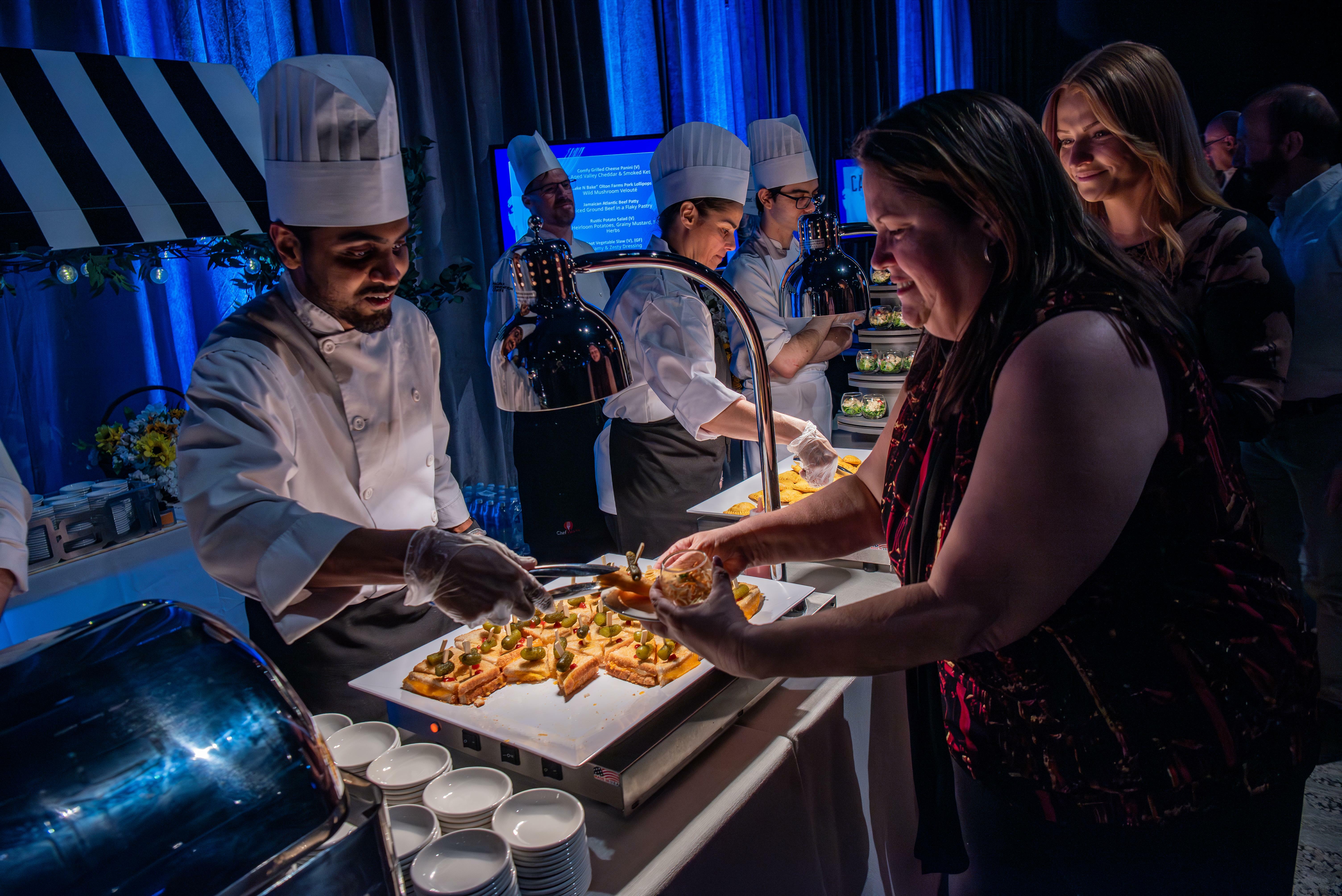 Chefs for UNICEF - Our Team Serving