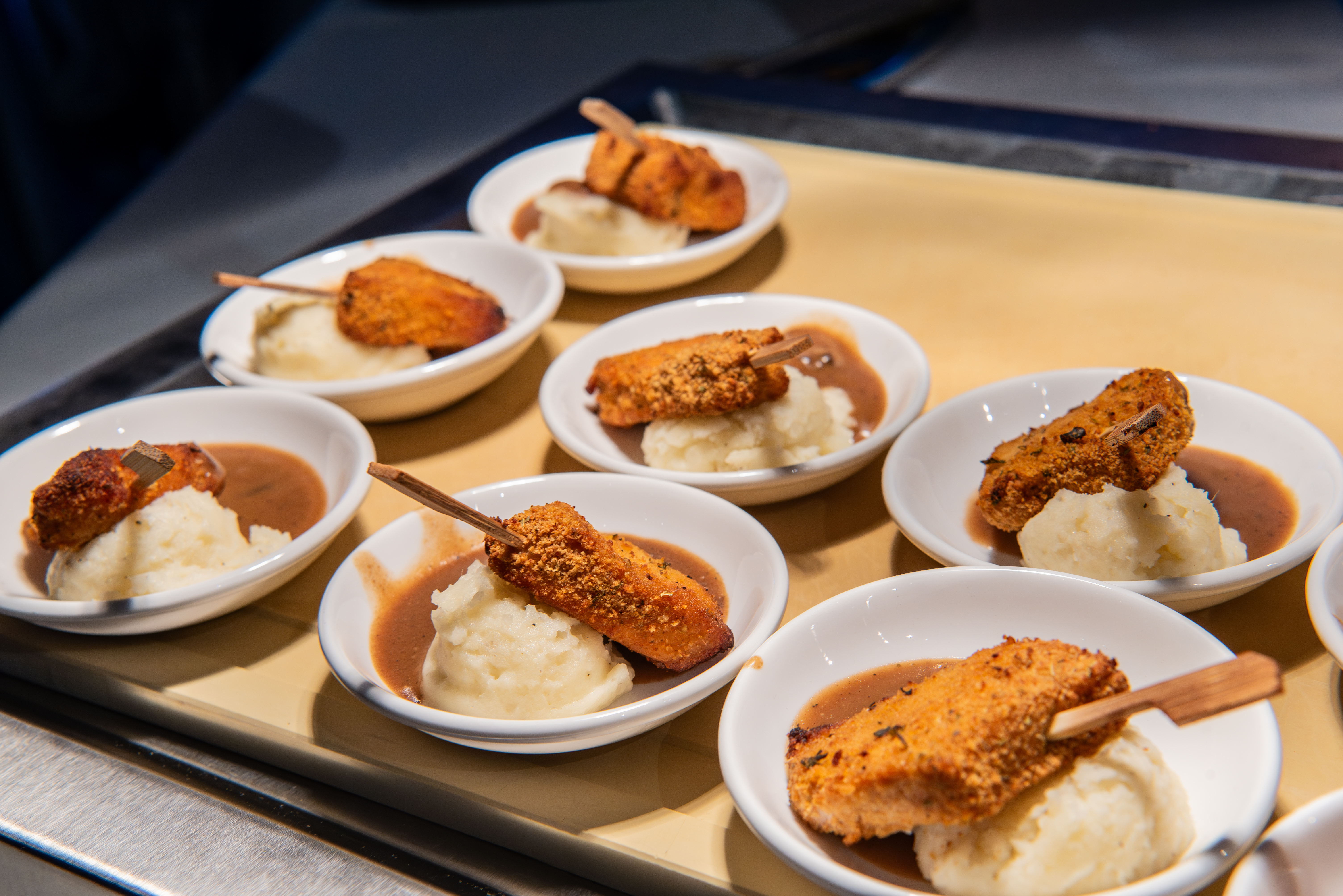 Chefs for UNICEF - Pork Lolliepops