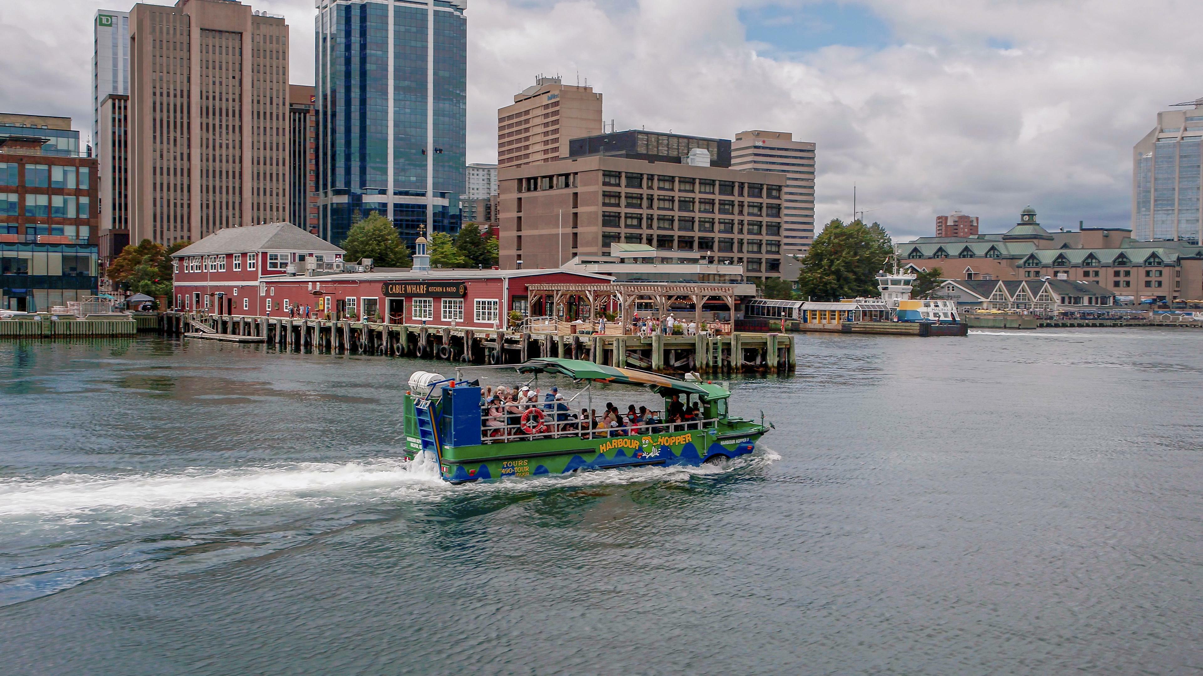 Harbour Hopper in the Harbour