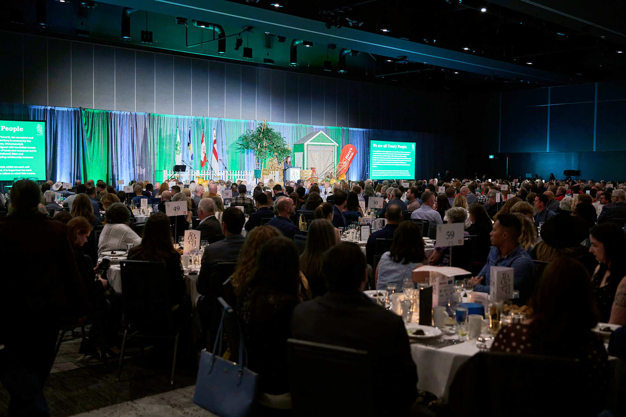 Room Full at Rooted Gala