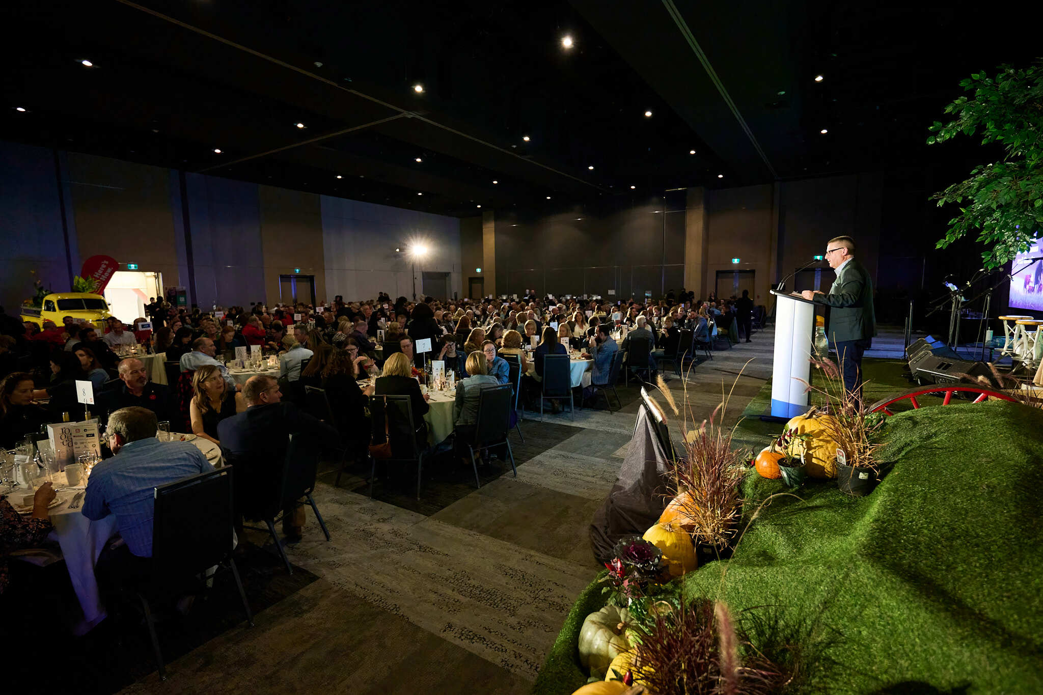 Stage View at Rooted Gala