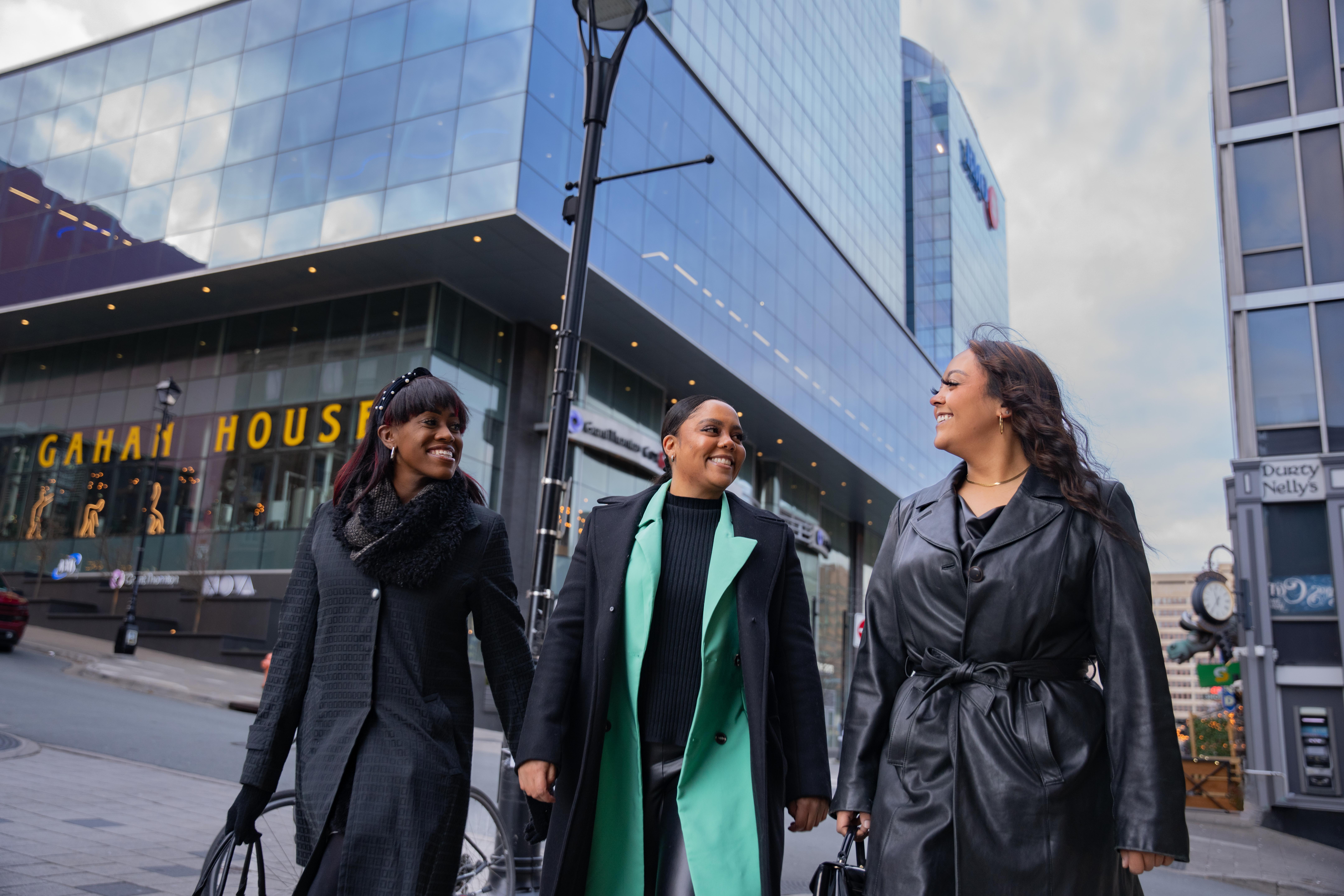 Walking in Jackets at HCC