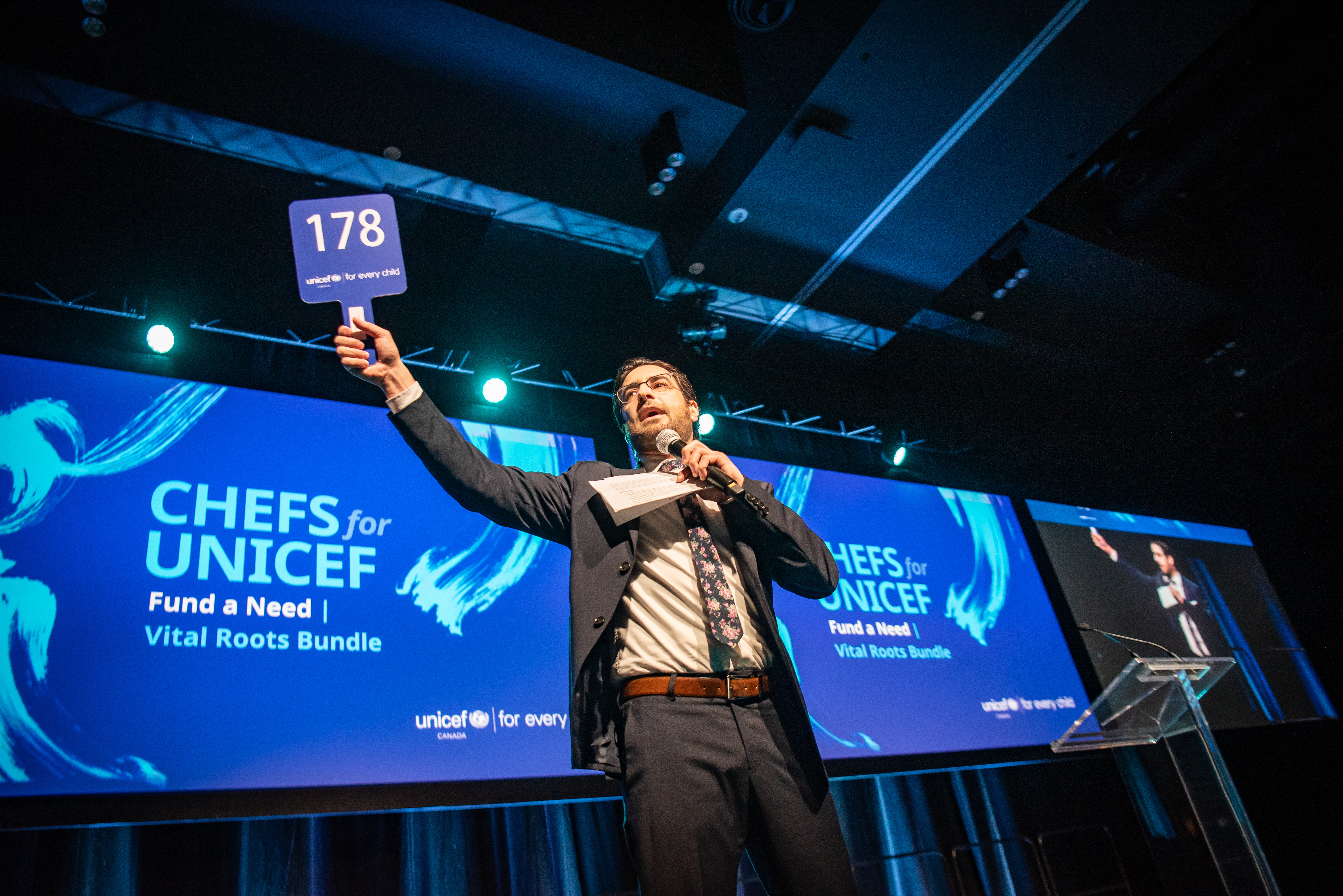 Chefs for UNICEF - Auction Time