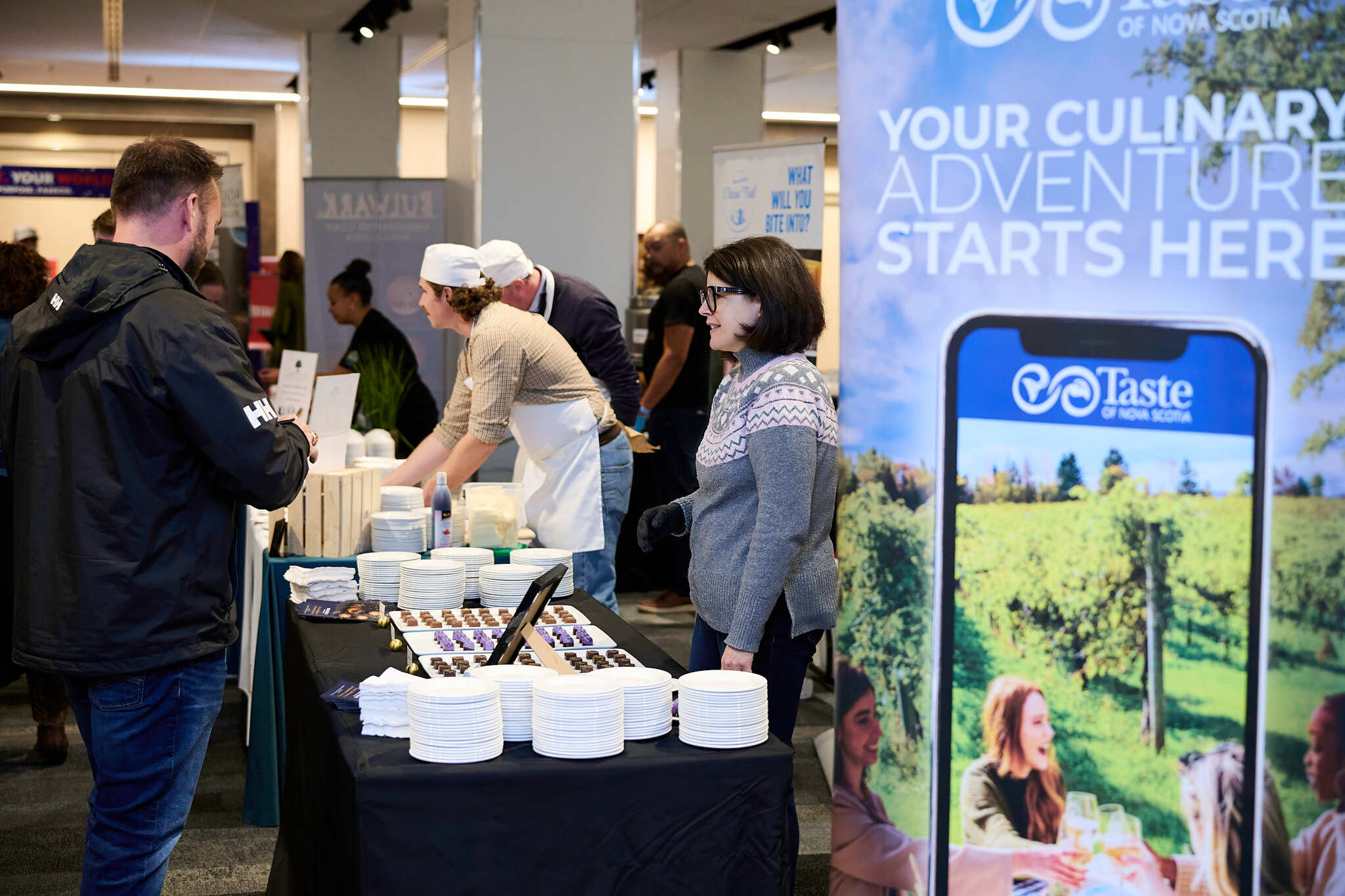 Vendors at Rooted Gala